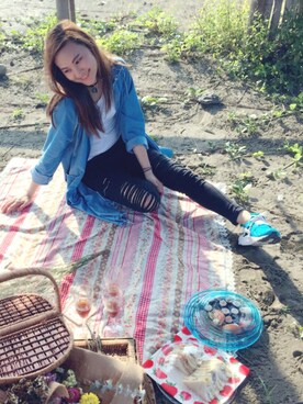 加貝此木さんのコーディネート