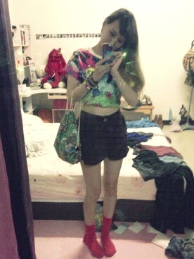 加貝此木さんのコーディネート