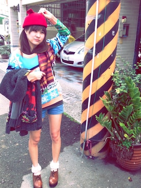 加貝此木さんのコーディネート