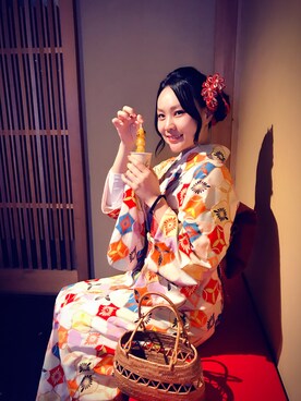 加貝此木さんのコーディネート