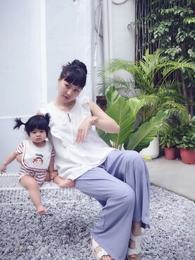 加貝此木さんのコーディネート