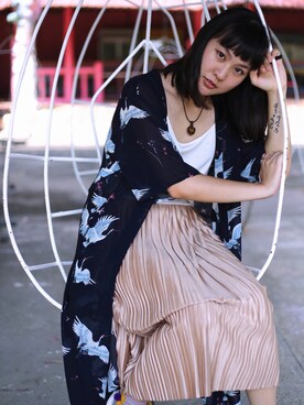 加貝此木さんのコーディネート