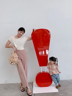 「baby girl」｜加貝此木さん（レディース・163cm）の秋コーディネート