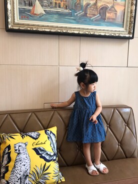「baby girl」｜加貝此木さん（レディース・163cm）の秋コーディネート