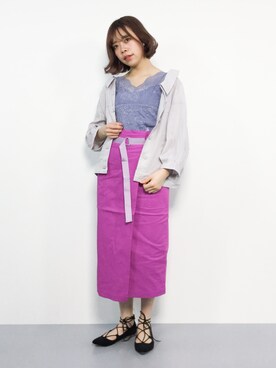 ENAさん（レディース・162cm）の春コーディネート