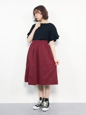 ENAさん(レディース・162cm)の春コーディネート