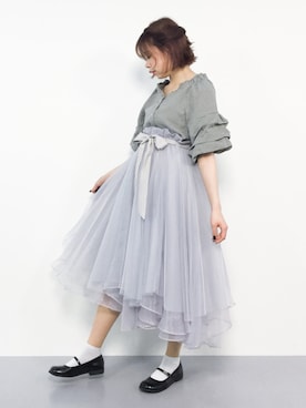 Odette (ボリュームロングチュール×オーガンジースカート)を使った人気