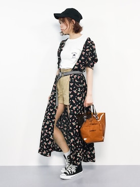 ENAさん(レディース・162cm)の春コーディネート