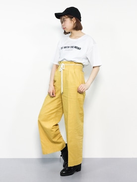ENAさん(レディース・162cm)の春コーディネート