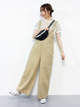 「FORK&SPOON」｜ENAさん（レディース・162cm）の春コーディネート