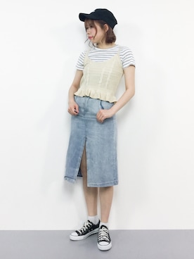 ENAさん（レディース・162cm）の夏コーディネート