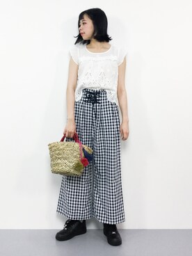 ENAさん（レディース・162cm）の夏コーディネート