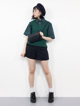 ENAさん（レディース・162cm）の夏コーディネート