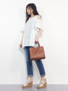 ENAさん（レディース・162cm）の夏コーディネート