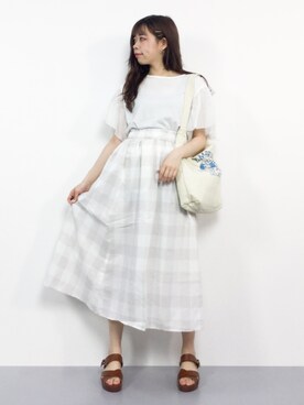 ENAさん（レディース・162cm）の夏コーディネート