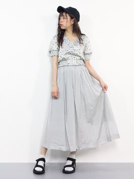 ENAさん（レディース・162cm）の夏コーディネート