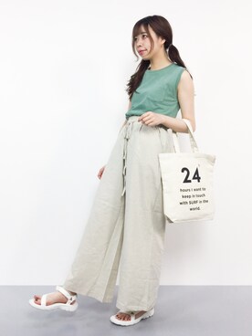 ENAさん(レディース・162cm)の夏コーディネート