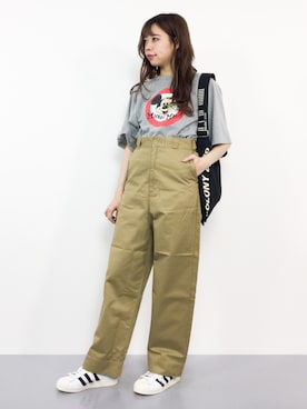 「ミッキー」｜ENAさん（レディース・162cm）の夏コーディネート