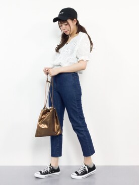 ENAさん（レディース・162cm）の夏コーディネート