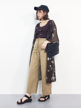 ENAさん（レディース・162cm）の夏コーディネート