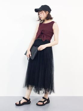 ENAさん（レディース・162cm）の夏コーディネート