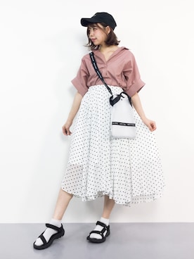 ENAさん（レディース・162cm）の夏コーディネート