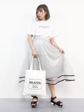 ENAさん（レディース・162cm）の夏コーディネート