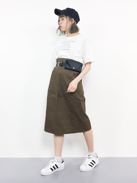 ENAさん（レディース・162cm）の夏コーディネート