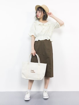 ENAさん（レディース・162cm）の夏コーディネート