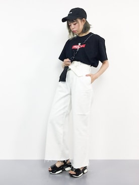 ENAさん（レディース・162cm）の夏コーディネート