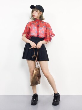 ENAさん（レディース・162cm）の夏コーディネート