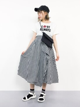 ENAさん（レディース・162cm）の夏コーディネート