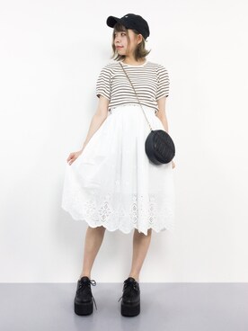 ENAさん（レディース・162cm）の夏コーディネート