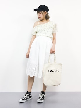 ENAさん（レディース・162cm）の夏コーディネート