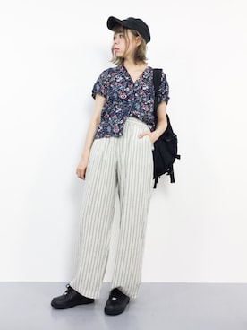 ENAさん（レディース・162cm）の夏コーディネート