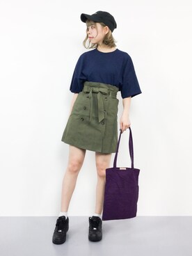 ENAさん（レディース・162cm）の夏コーディネート