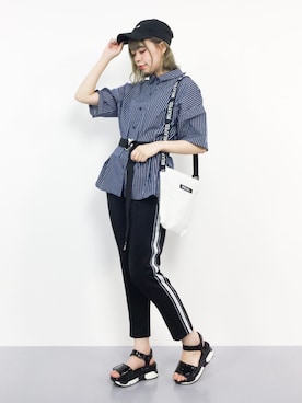 ENAさん(レディース・162cm)の夏コーディネート