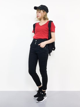 ENAさん（レディース・162cm）の夏コーディネート