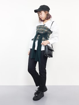 ENAさん（レディース・162cm）の夏コーディネート