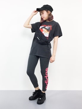 「GOOD SPEED（グッドスピード）のアイテム」を使った、ENAさん（レディース・162cm）の秋コーディネート