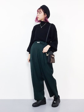 ENAさん（レディース・162cm）の秋コーディネート