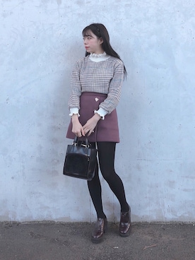 ENAさん（レディース・162cm）の冬コーディネート