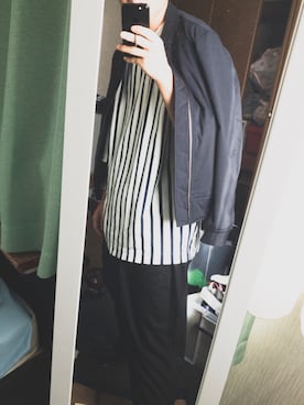 おぎのさん（メンズ・172cm）の春コーディネート