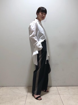 林（hayashi）さん（レディース・163cm）の夏コーディネート