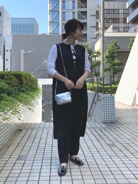 林（hayashi）さん（レディース・163cm）の夏コーディネート