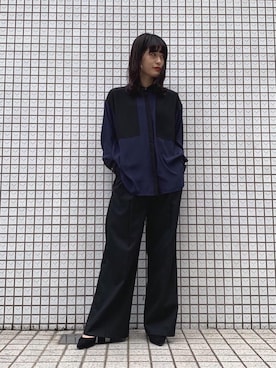 林（hayashi）さん（レディース・163cm）の秋コーディネート