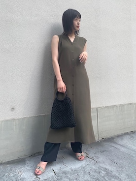 林（hayashi）さん（レディース・163cm）の夏コーディネート