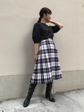 林(hayashi)さん(レディース・163cm)の秋コーディネート