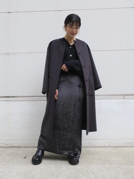 林（hayashi）さん（レディース・163cm）の冬コーディネート