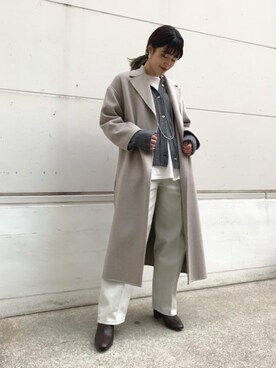 林（hayashi）さん（レディース・163cm）の冬コーディネート